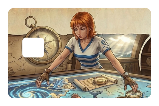 anime Nami Navigator Vision credit debit card skin