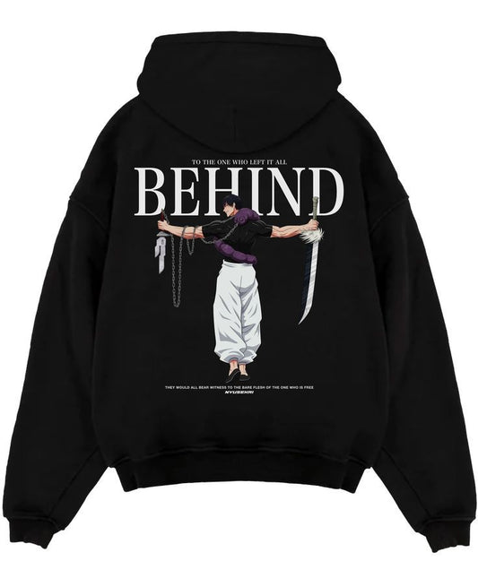 Jujutsu Kaisen Over Size hoodie Black