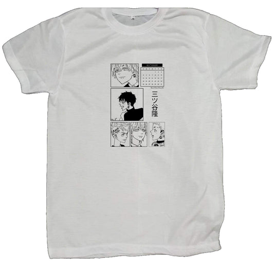 Tokyo Revengers t- shirt fat White 1