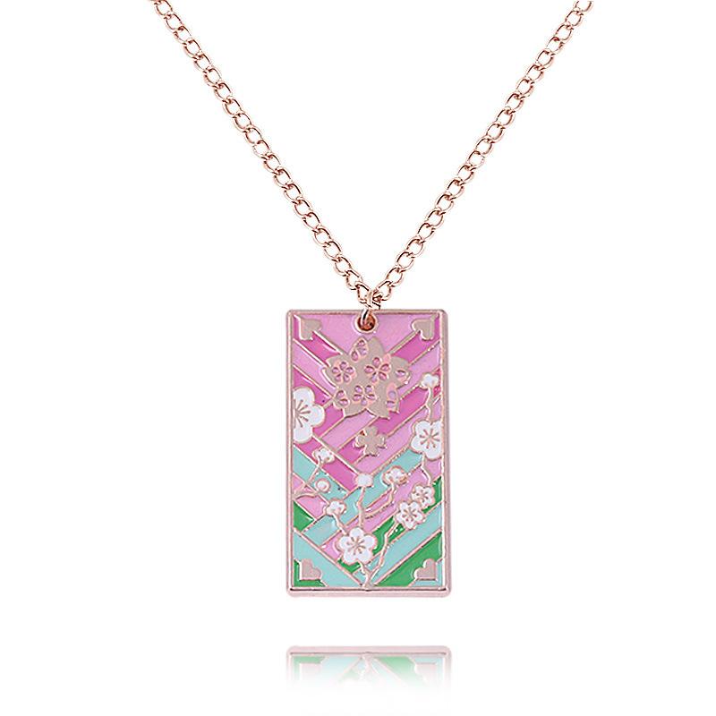 Anime Demon Slayer Necklace Kamado Tanjirou Nezuko Agatsuma