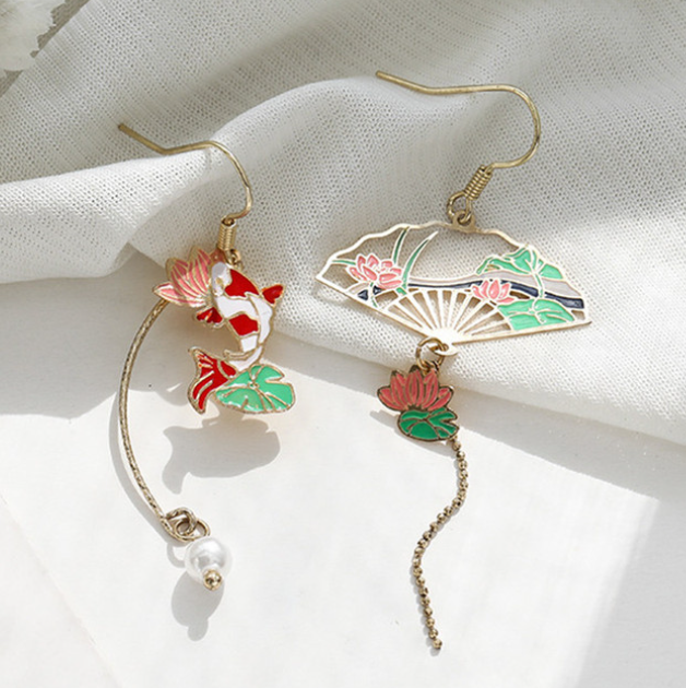 Earrings anime korean japanese