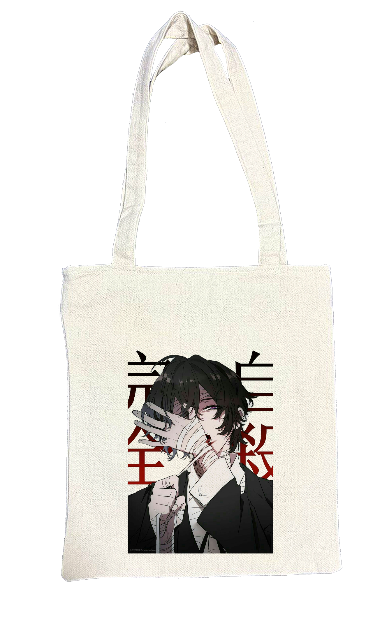 Bungo Stray Dogs tote bag beige 1