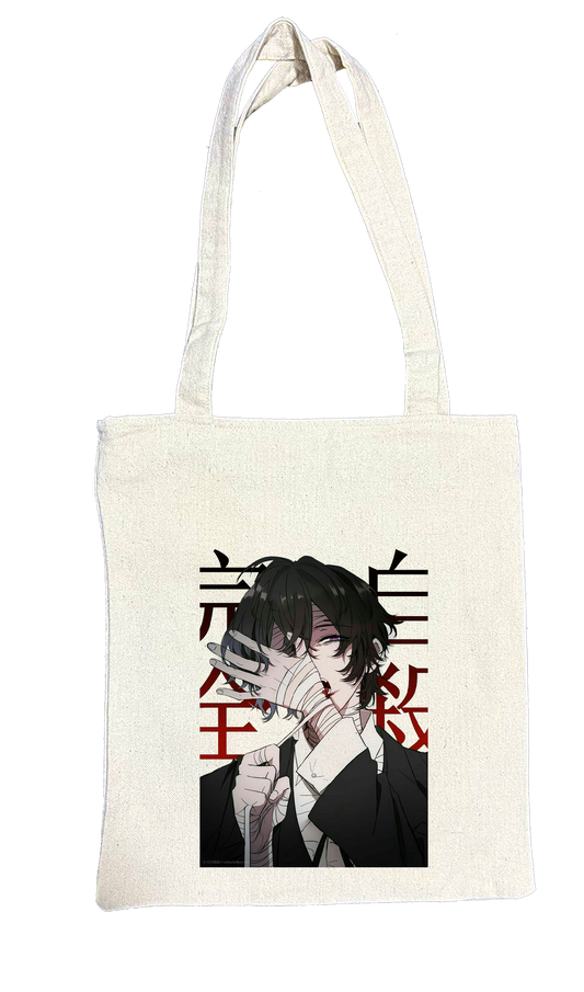 Bungo Stray Dogs tote bag beige 1