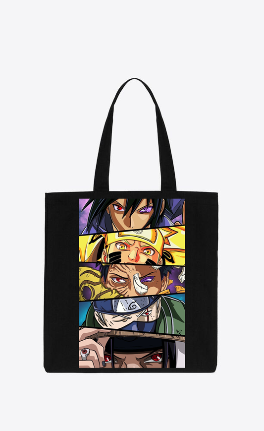 Naruto Shippuden tote bag Black 100