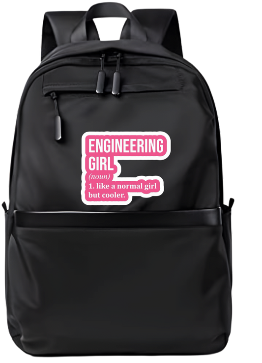 name School Back bag bag ENGINEERING GIRL 100