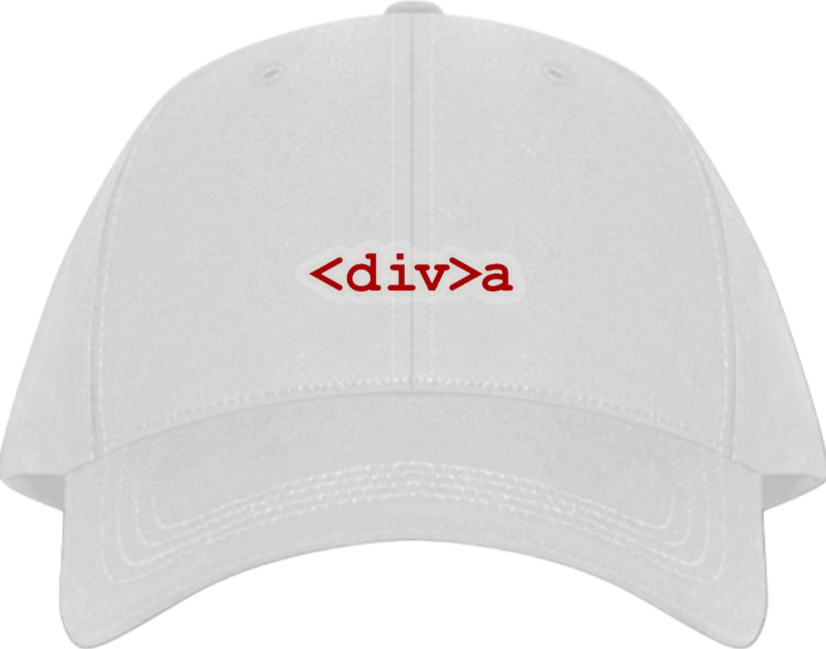 diva Baseball cap White 95
