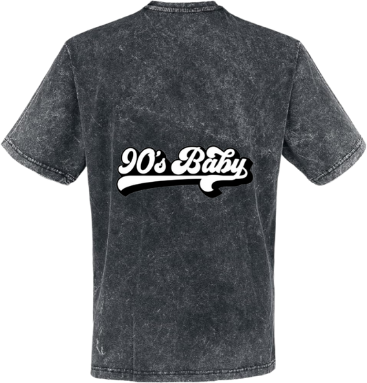 90's Baby t- shirt One Size Washed Back 100