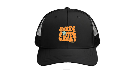 Baseball cap Black YOU'RE DOING GREAT 146