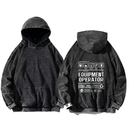 DENTIST oversize hoodie Washed back 100