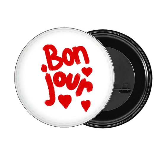 brooch Bonjour 100