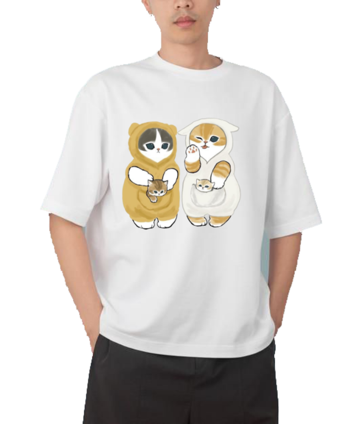 bunny One Size t- shirt White 100