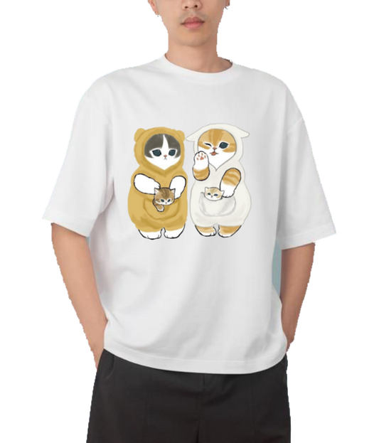 bunny One Size t- shirt White 100