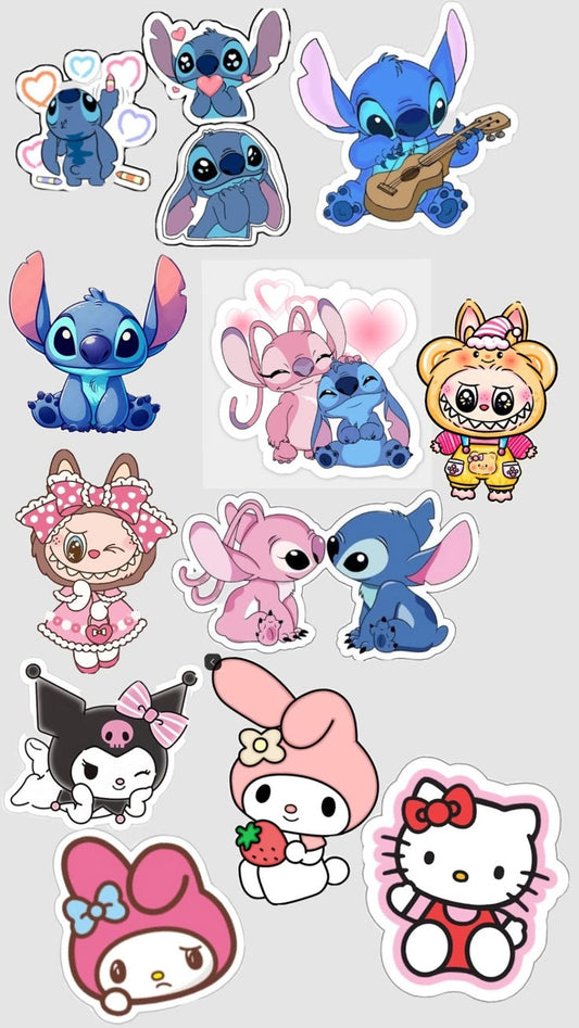 stitch stickers sheet 8