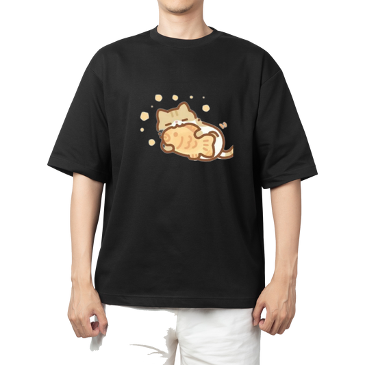cat One Size t- shirt Black 101