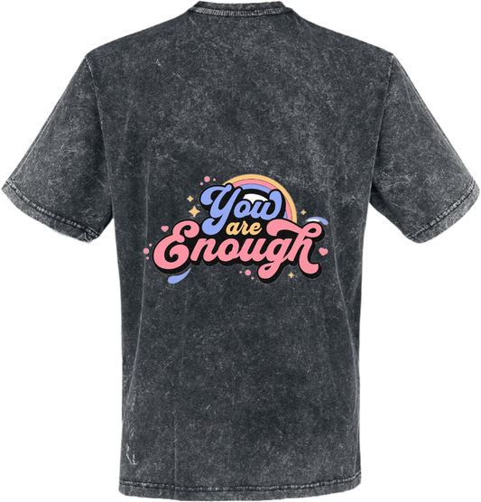 stone wash t- shirt One Size Washed Back 101