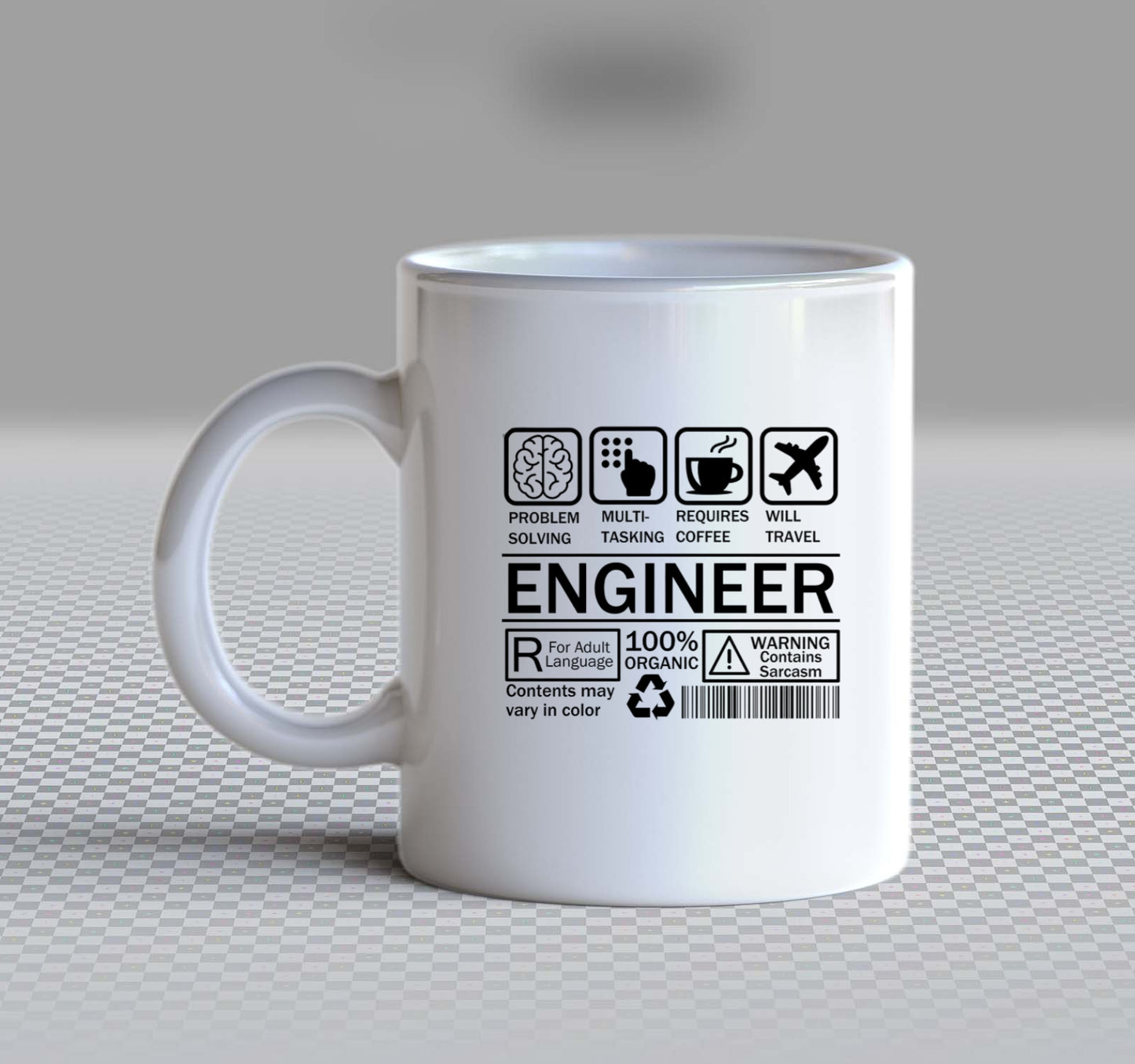 ENGINEER Back text Mug 101