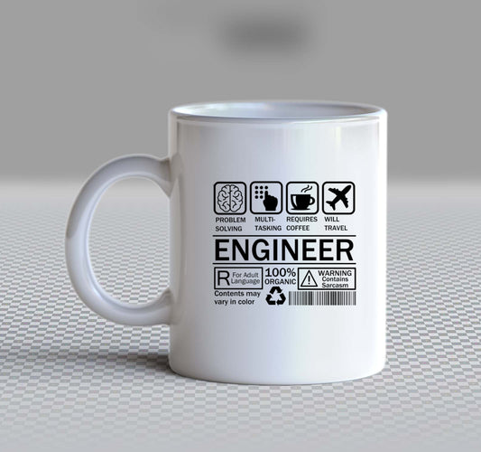ENGINEER Back text Mug 101