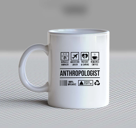 ANTHROPOLOGIST Back text Mug 102