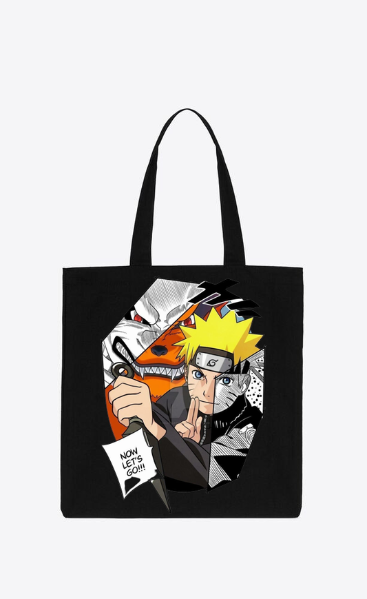 Naruto Shippuden tote bag Black 102