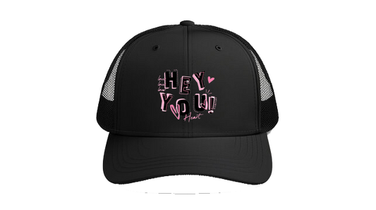 Baseball cap Black HEY YOU 148