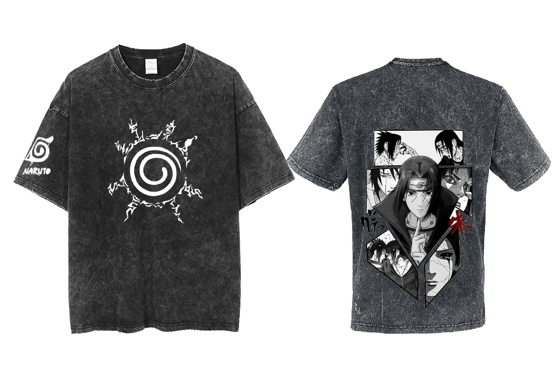 Naruto Shippuden t- shirt One Size Washed Back 102