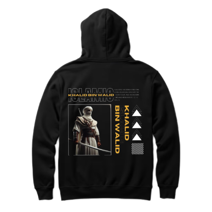 ISLAMIC Back text oversize hoodie back 103