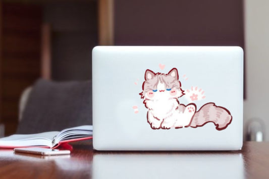 cat Laptop Sticker 103