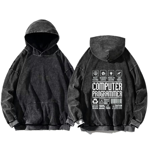 DENTIST oversize hoodie Washed back 103