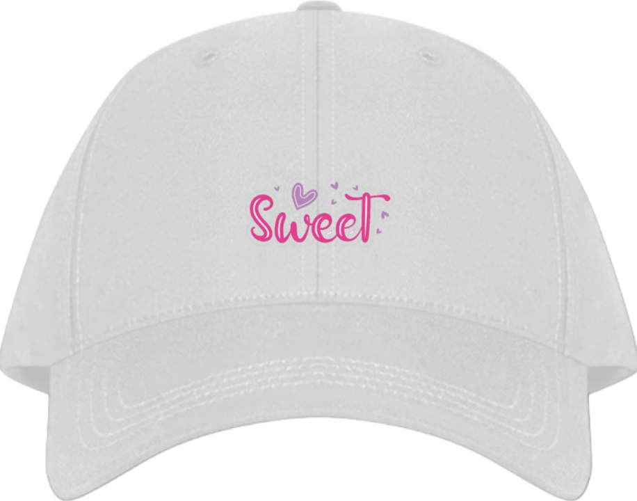 Sweet Baseball cap White 99