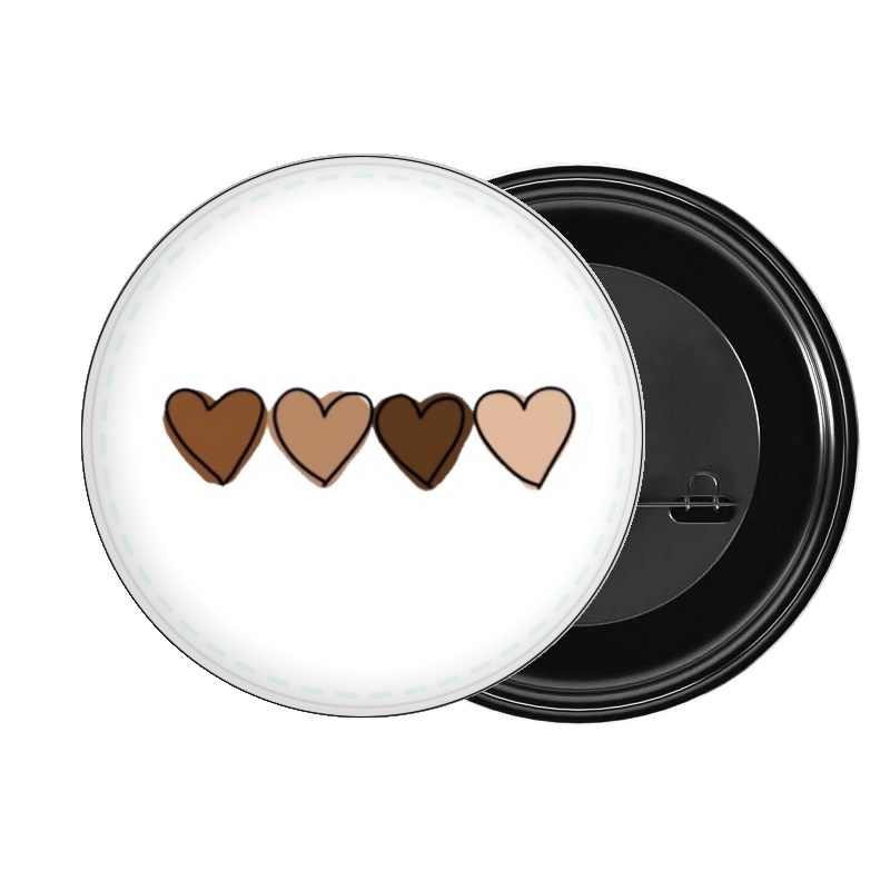 brooch أربعة قلوب 104