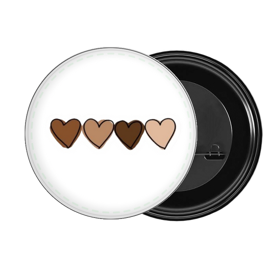 brooch أربعة قلوب 104