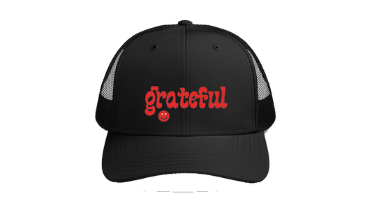 Baseball cap Black grateful 151