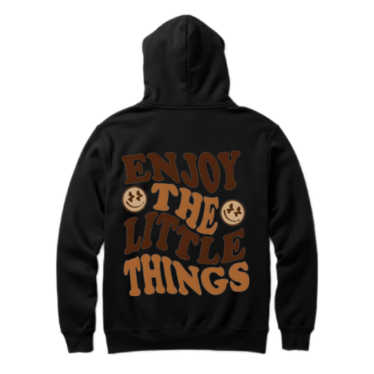 VENJOY & THEO UTTLE THINGS One Size hoodie Black Back 105