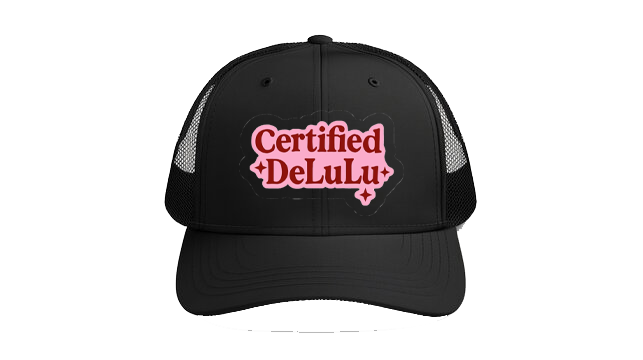 Baseball cap Black Certified DeLulu 152