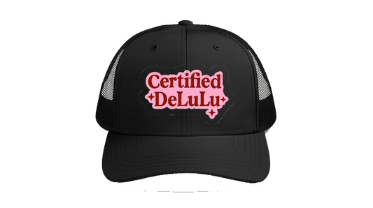Baseball cap Black Certified DeLulu 152