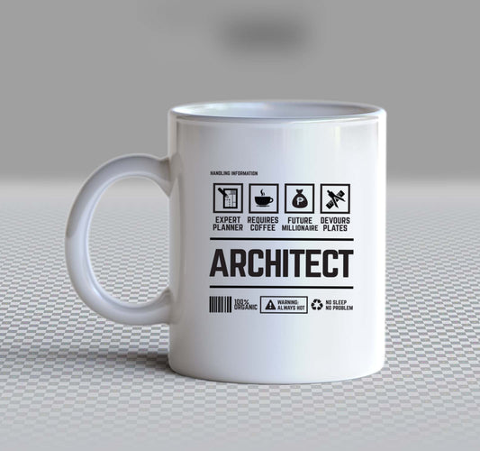 ARCHITECT Back text Mug 106