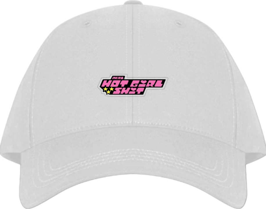 REAL HOT GIRL SH*T Baseball cap White 101