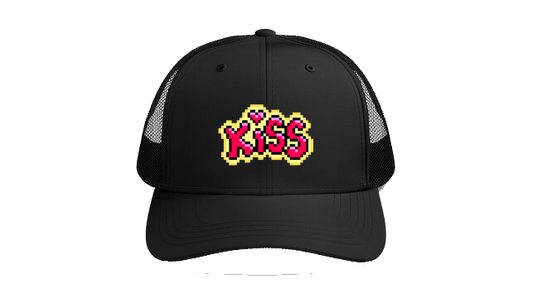 Baseball cap Black KiSS 153