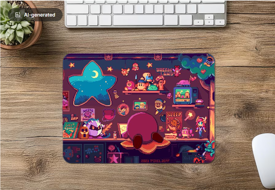 Mouse Pad Kirby