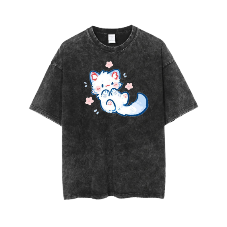 cat One Size t- shirt  Washed 108