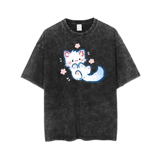 cat One Size t- shirt  Washed 108