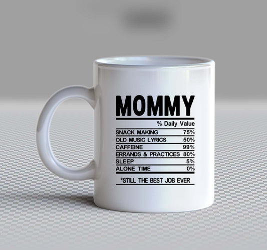 MOMMY Back text Mug 108