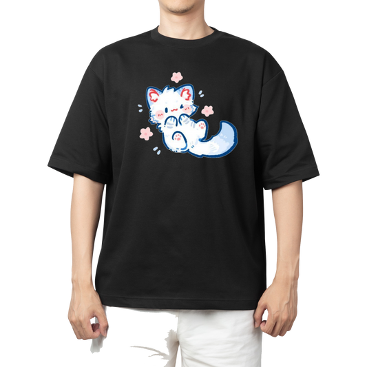 cat One Size t- shirt Black 108