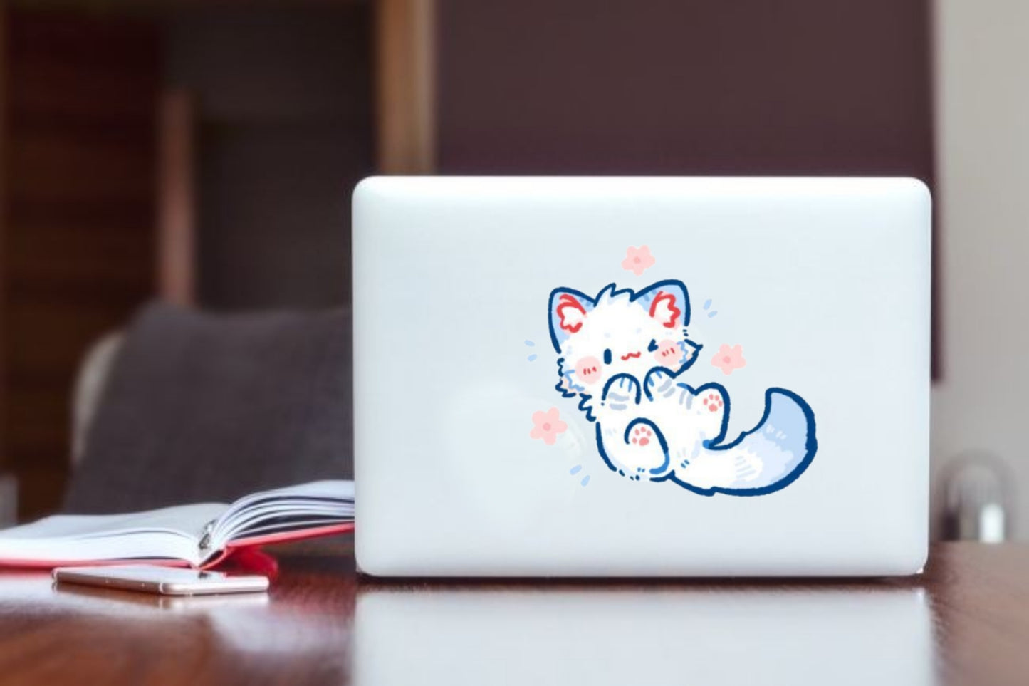 cat Laptop Sticker 108
