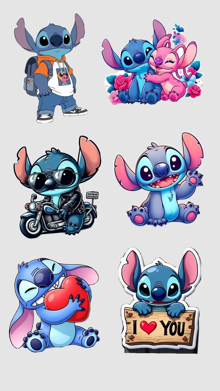 stitch stickers sheet 51