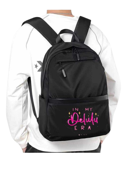 IN MY Delulu ERA Bubble School Back bag bag 155