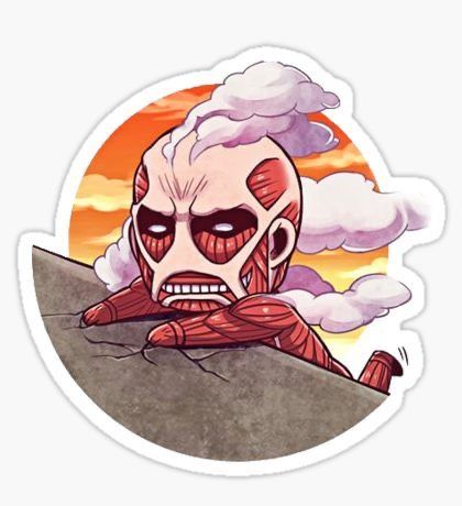 Attack on Titan sticker