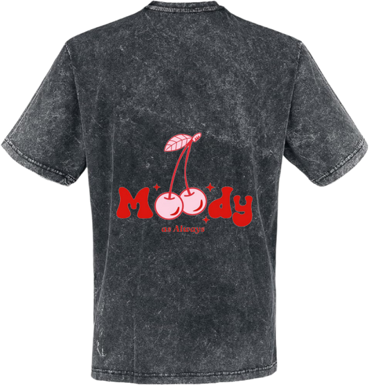 Moody t- shirt One Size Washed Back 109