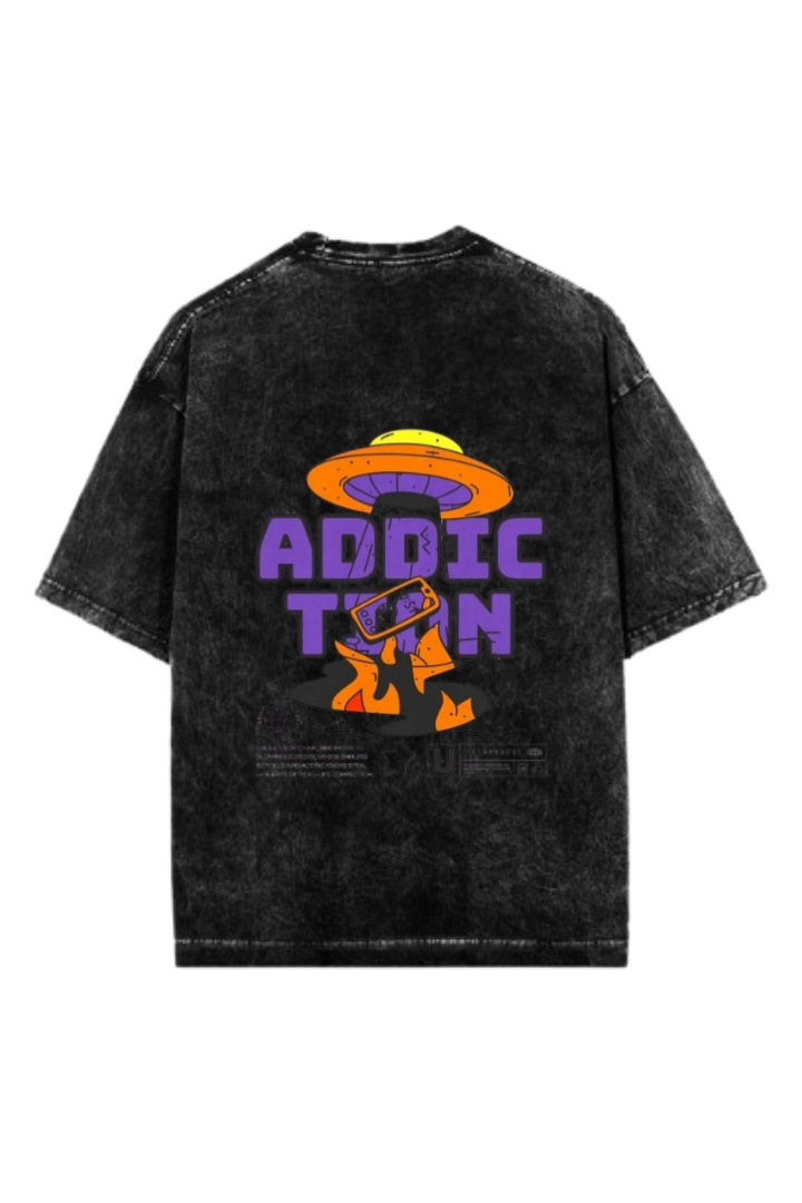 aliens One Size t- shirt Washed Back 10