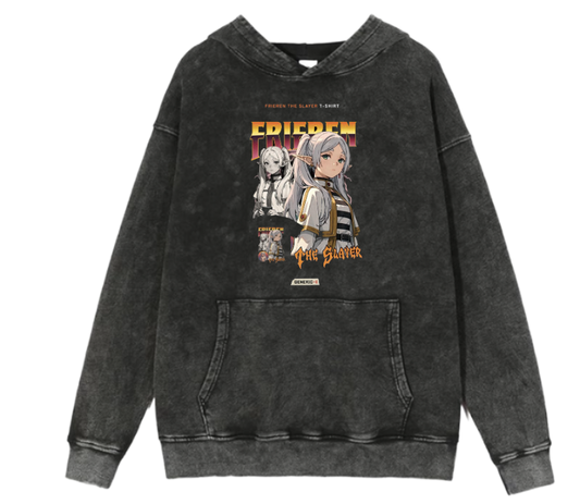 Frieren Beyond Journey's End One Size hoodie Washed 10